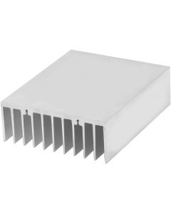 uxcell Aluminium 120mm x 45mm x 150mm Heatsink Heat Dissipation Cooling Fin Silver Tone