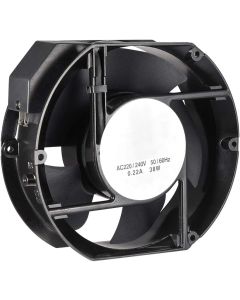 uxcell Cooling Fan 170mm x 150mm x 51mm FP-108EX-S1-B AC 220-240V 0.22A Dual Ball Bearings